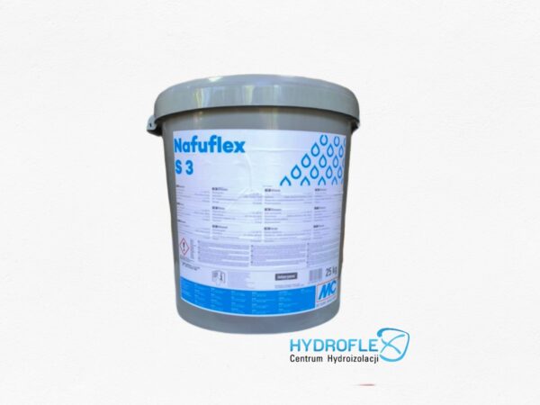 MC Bauchemie Nafuflex S 3 - bitumiczna przeciwwilgociowa hydroizolacja fundamentów