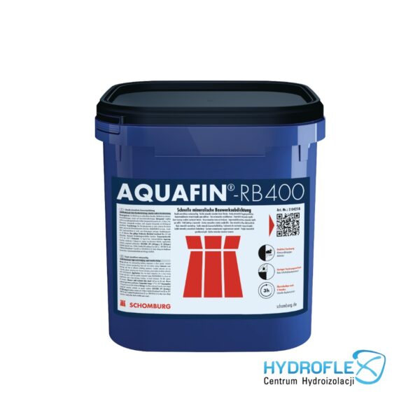 Schomburg Aquafin RB-400 - Szybkowiążąca hybrydowa zaprawa uszczelniająca.