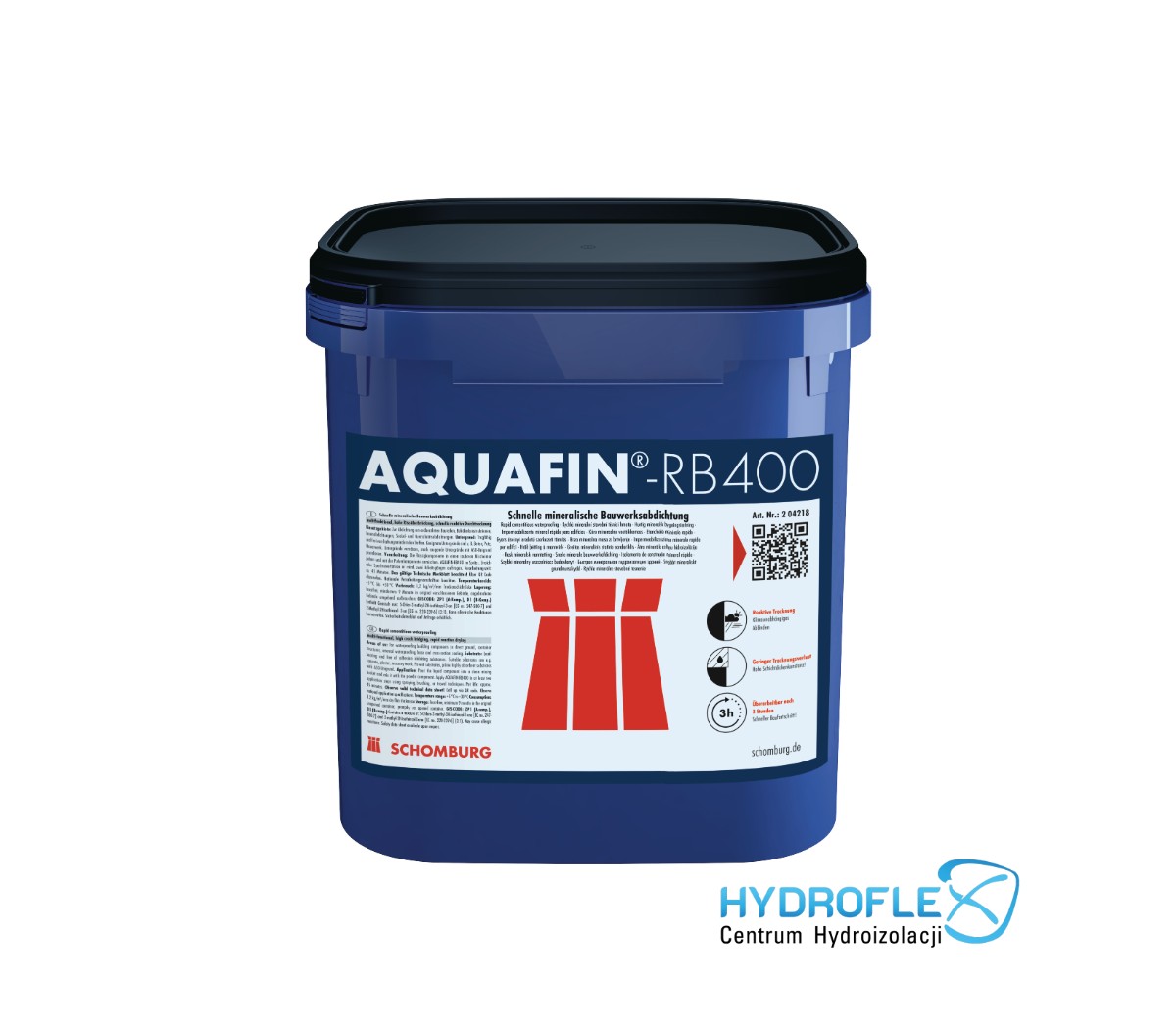 Schomburg Aquafin RB-400 - Szybkowiążąca hybrydowa zaprawa uszczelniająca.