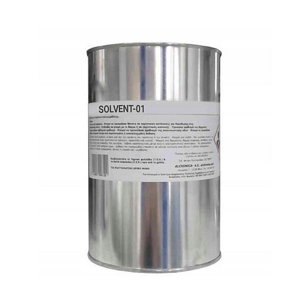 Alchimica Solvent 01 - Rozpuszczalnik dedykowany do rozcieńczania żywic poliuretanowych marki Hyperdesmo.Op. 1L.