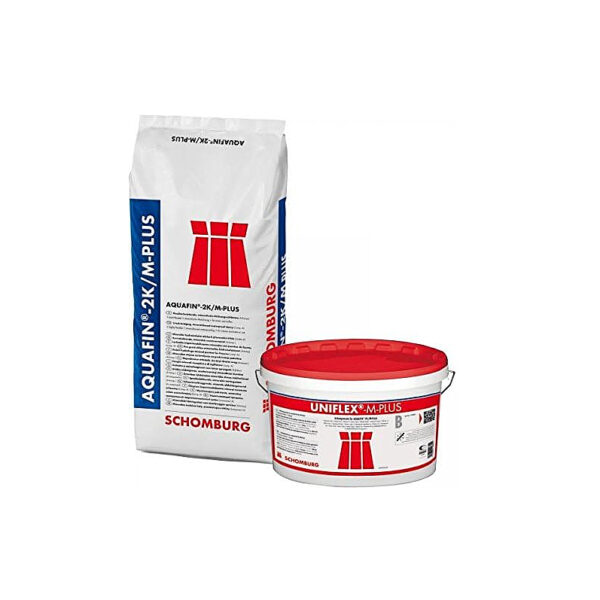 Schomburg AQUAFIN-2K/M-PLUS Mostkująca rysy, mineralna zaprawa hydroizolacyjna op. 35kg