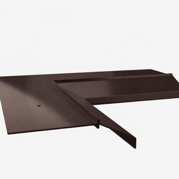 Renoplast - Narożnik K10 (warianty) - Brązowy RAL8019, 90° wewnętrzny