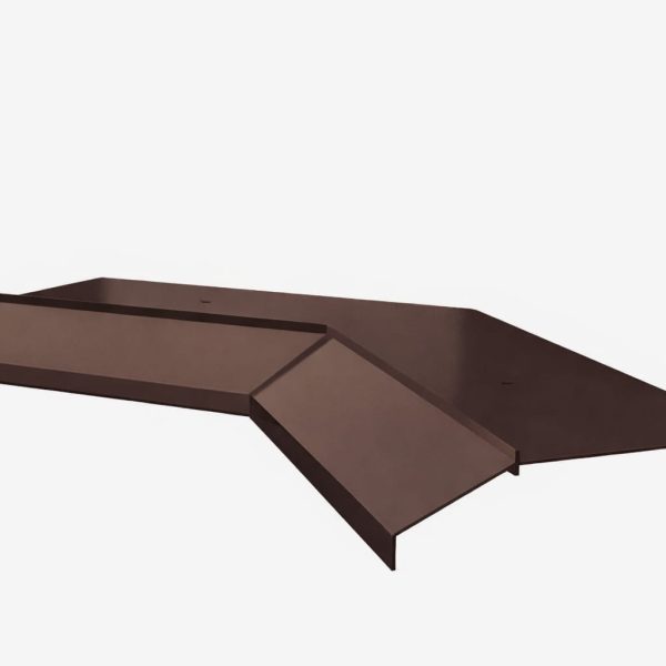 Renoplast - Narożnik K10 (warianty) - Brązowy RAL8019, 135° wewnętrzny