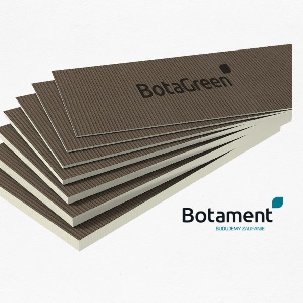 Botament Płyta Budowalna BOTAGREEN - BP 1,2 m x 0,6 m - różne grubości - PEŁNE PACZKI