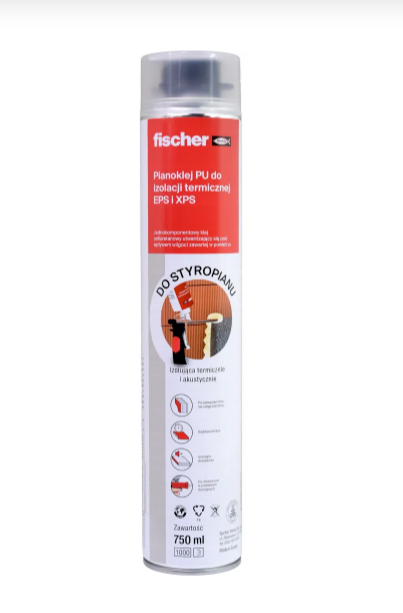 Fischer - pianoklej PU do klejenia EPS i XPS